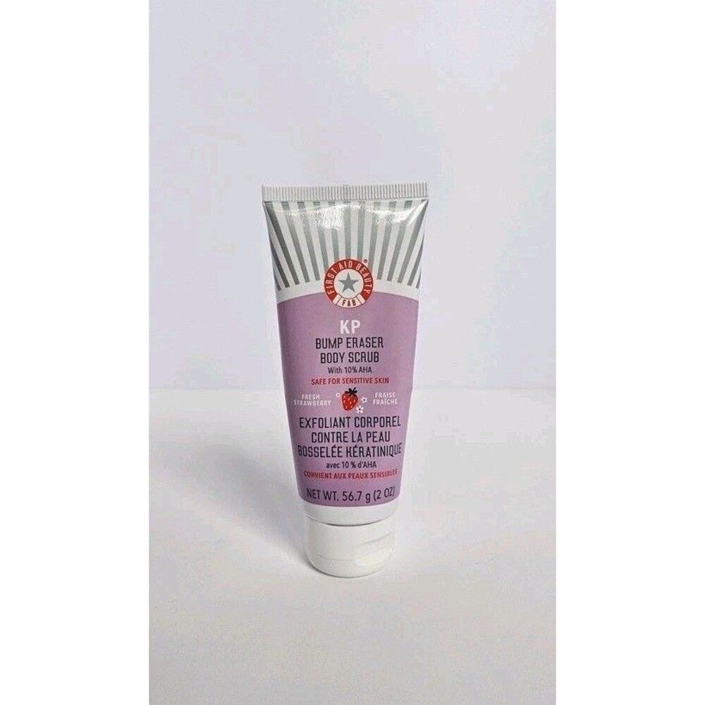 First Aid Beauty FAB KP Bump Eraser Body Scrub 10% AHA Exfoliator New